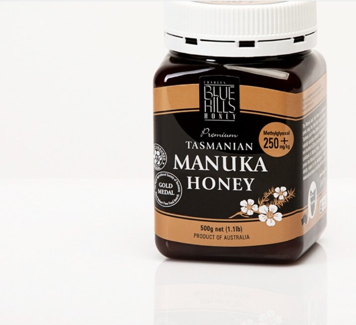 Hũ mật ong Manuka Blue Hills MGO 250+ 500 g của Australia