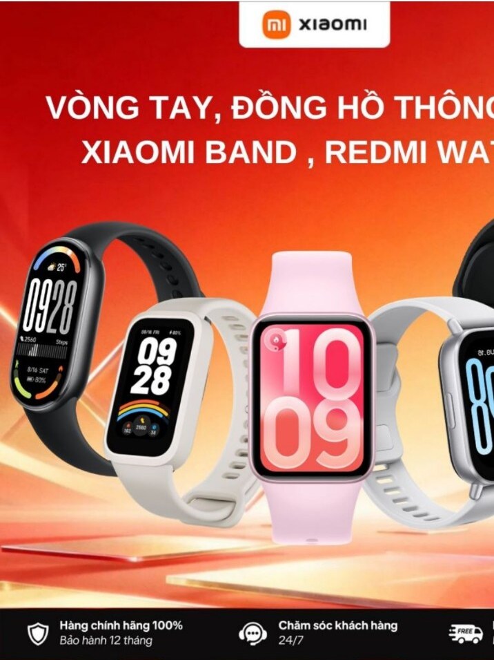 Vòng tay và đồng hồ thông minh Xiaomi Mi Band Redmi Watch