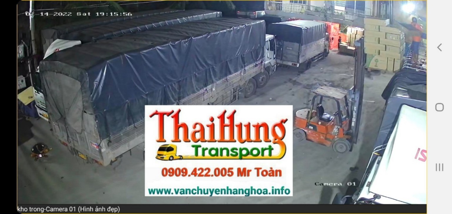 Vận chuyển xe nâng Bắc Nam bằng xe tải chuyên chở máy móc